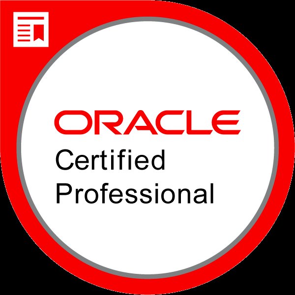 Oracle Certified Professional, Java SE 6 badge